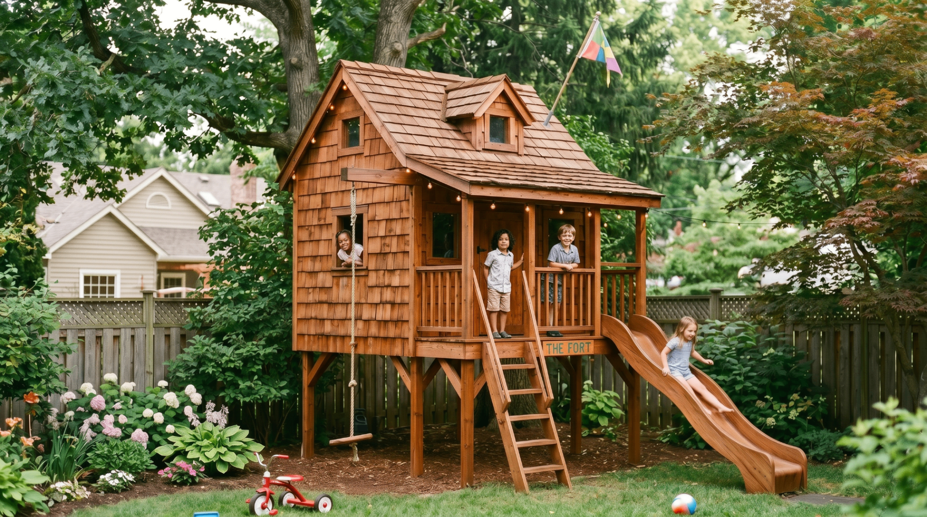 Children's Fort Exterior
