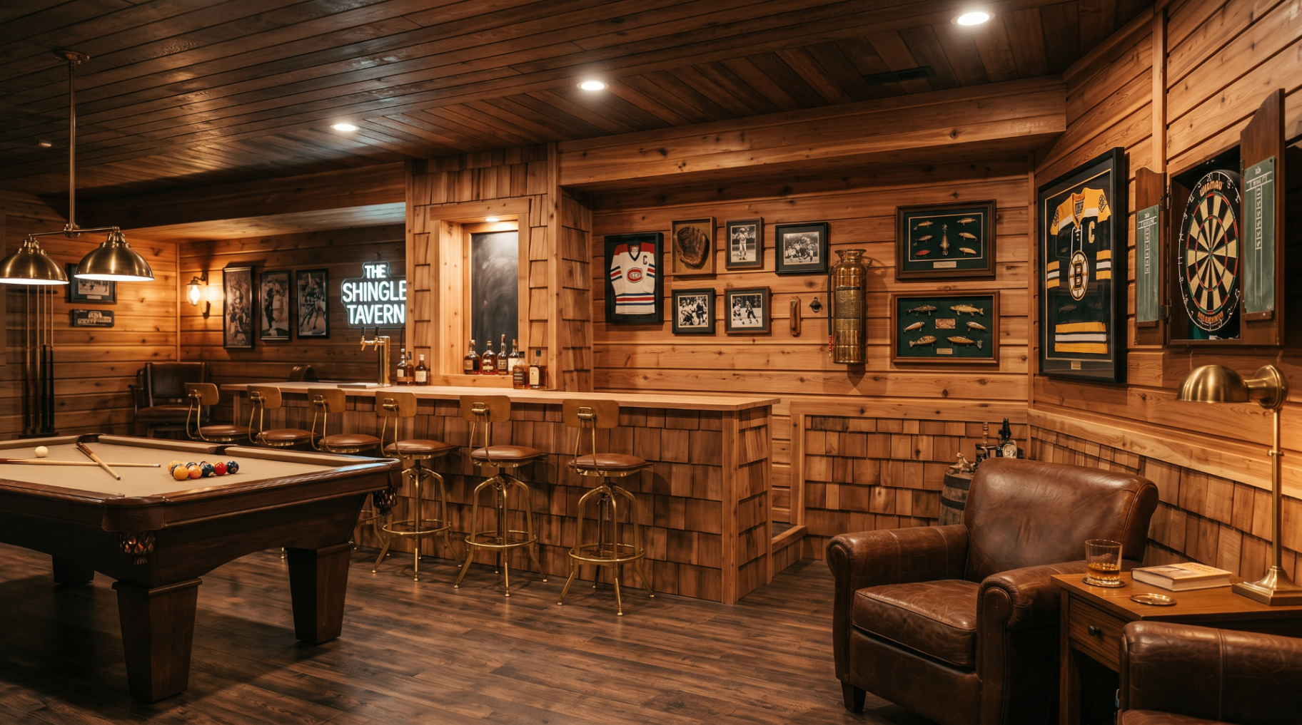 Build the Ultimate Man Cave Wall