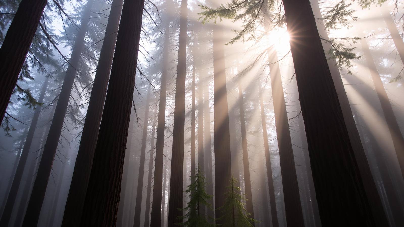 Pacific Northwest old-growth Western Red Cedar forest
